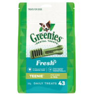 Greenies Teenies FRESH MINT 340gm 43 treats per pack